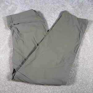 Ultimate Terrain Convertible Hiking Pants Womens 14 (FITS 35 X 31) Gorpcore Camp
